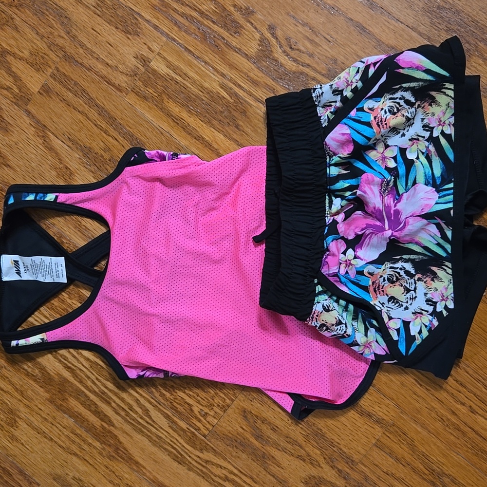 🔥🔥Avia workout tank and Skort
